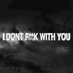 Big Sean ft E-40 I Dont Fuck With You album art