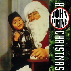 A John Prine Christmas album art