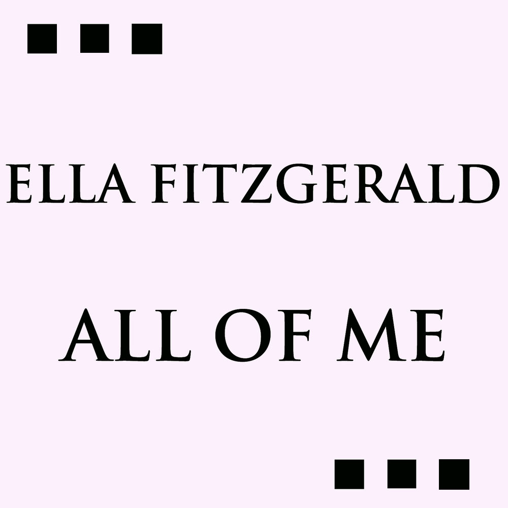 My One and Only Love album art